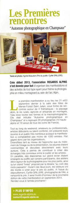 Automne Photographique en Champsaur - Plus 2 News